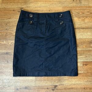 Ann Taylor sassy navy blue skirt!
